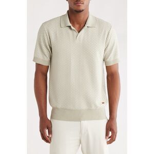 Buffalo David Bitton Willians Notch Collar Shirt Short Sleeve Sweater Mens Large